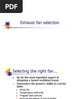 cooler exhaust fan wattage