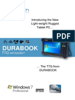 T7Q Durabook Datasheet