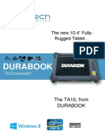 TA10 DURABOOK DATASHEET