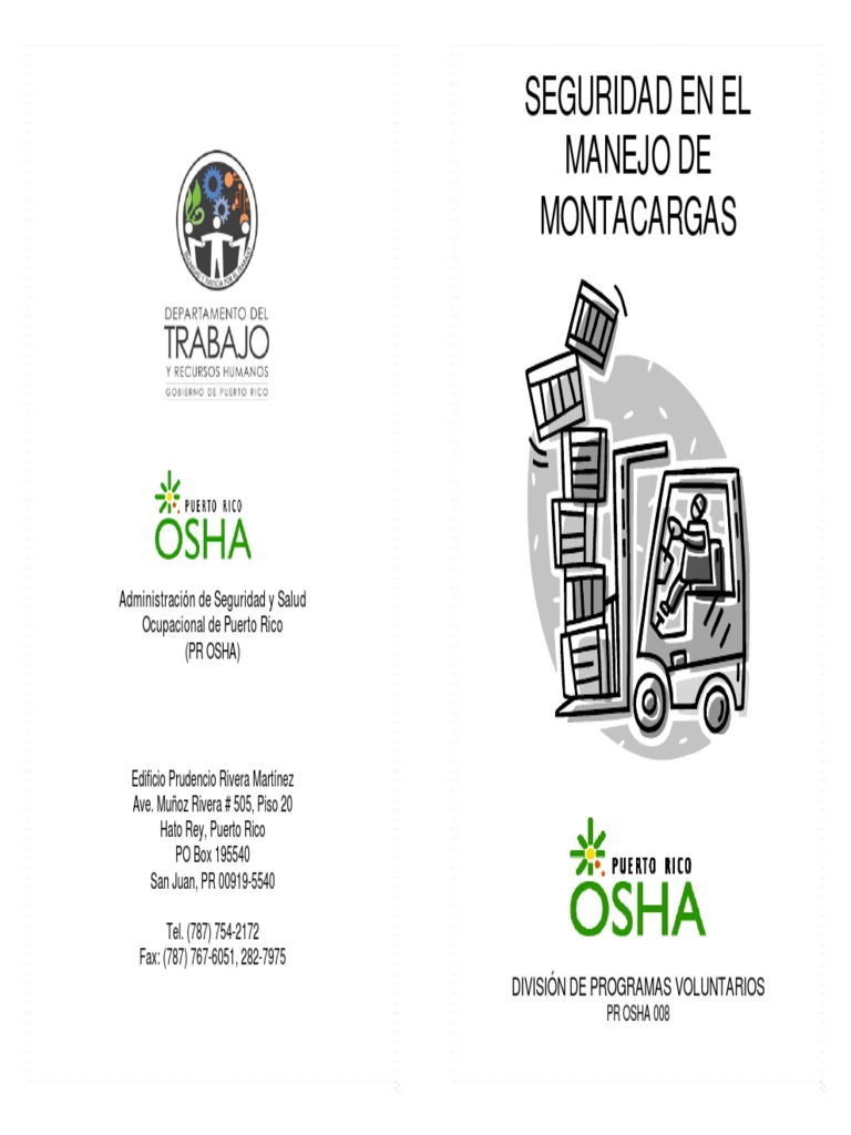 Seguridad en el Manejo de Montacargas | PDF | Administración de ...
