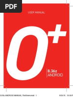 O+ 8.36z Android Manual 70x95mm - 2