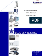 Blue Star Limited: Initiating Coverage Report Rating: Strong Buy Target Price: '230
