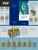 Construction of Contiguous Bored Pile Wall: Open-Cut & Bottom-Up Construction Method