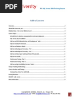SQL Server DBA Training