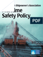 Maritime Safety Policy: The Swedish Shipowner's Association