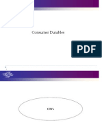 Consumer Durables - Summary Presentation