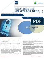 Security Compliance Objects Using UML SysML