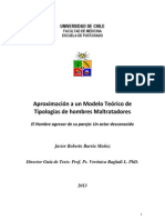 Modelo Teorico de Tipos de Hombres Maltratadores