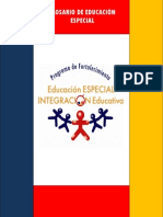 Glosario Educacion Especial