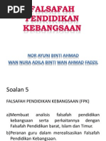 Falsafah Pendidikan Kebangsaan