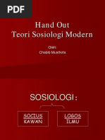 Download HandOutTeoriSosModernPDFbykhairulAminSN20192029 doc pdf