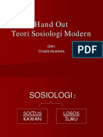 Download Hand Out Teori Sos Modern PDF by khairul Amin SN20192029 doc pdf