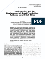 Community Action and The Displacement of Street Prostitution: Evidence From British Cities