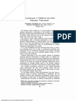 Childhood Adult: Bronchiectasis in Pulmonary