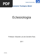 Apostila de Eclesiologia