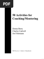 50 Activies for Coaching Mentoring