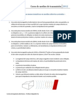 Taller de Ondas en Medios Abiertos Acotados - Incidencia Perpendicular