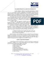 PROCESSOS DA ADMINISTRAÇÃO DA CADEIA DE SUPRIMENTOS