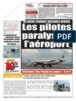 Les Pilotes Paralysent L'aéroport: en Grève Pendant Quelques Heures