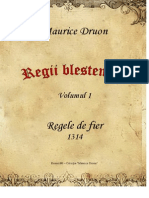 138075478 Maurice Druon Regii Blestemati Vol 1 Regele de Fier[2]