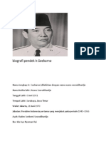 Biografi Pendek Ir - Soekarno