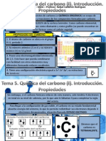 Tema 5. Quimica Carbono I