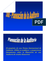 300 Planeación de Auditoría