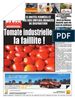 La Faillite !: Tomate Industrielle