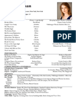 Lila Newman: Resume - January 2014 