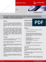 Determination of Starch - Polarimetric Method