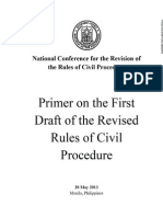 PRIMER on the 2013 Revised Rules