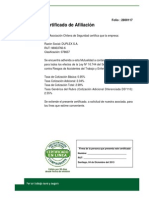 Certificado Afiliacion Duplex