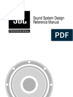 JBL Sound System Design Reference Manual