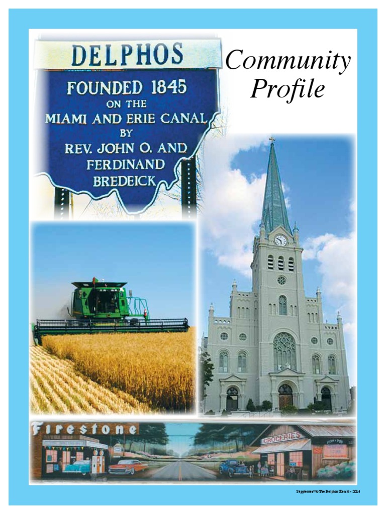 Community Profile Supplement To The Delphos Herald 2014 PDF