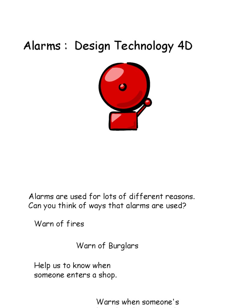 Alarm System Design and Features Guide | PDF