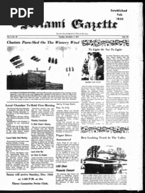 Miami Gazette June 13, 1973 November 27, 1973 by marylcook Miami Gazette June 13, 1973 November 27, 1973 by marylcook