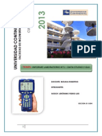 Informe de Laboratorio Fisica I N°2