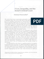 Franeschet 2004 The Rule of Law Inequality and ICC