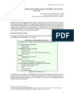 Índice de Pobreza Multidimensional 1997-2008