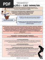 = = = Lei 8666 - Mapas Mentais