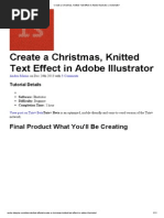 Download Create a Christmas Knitted Text Effect in Adobe Illustrator _ Vectortuts by Shivansh Singh Gautam SN202011829 doc pdf