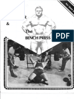 Bill Kazmaier & The Bench Press