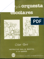 El Coro y La Orquesta Escolares