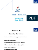 J2SE - Core Java - PG-DAC - Session 4v1