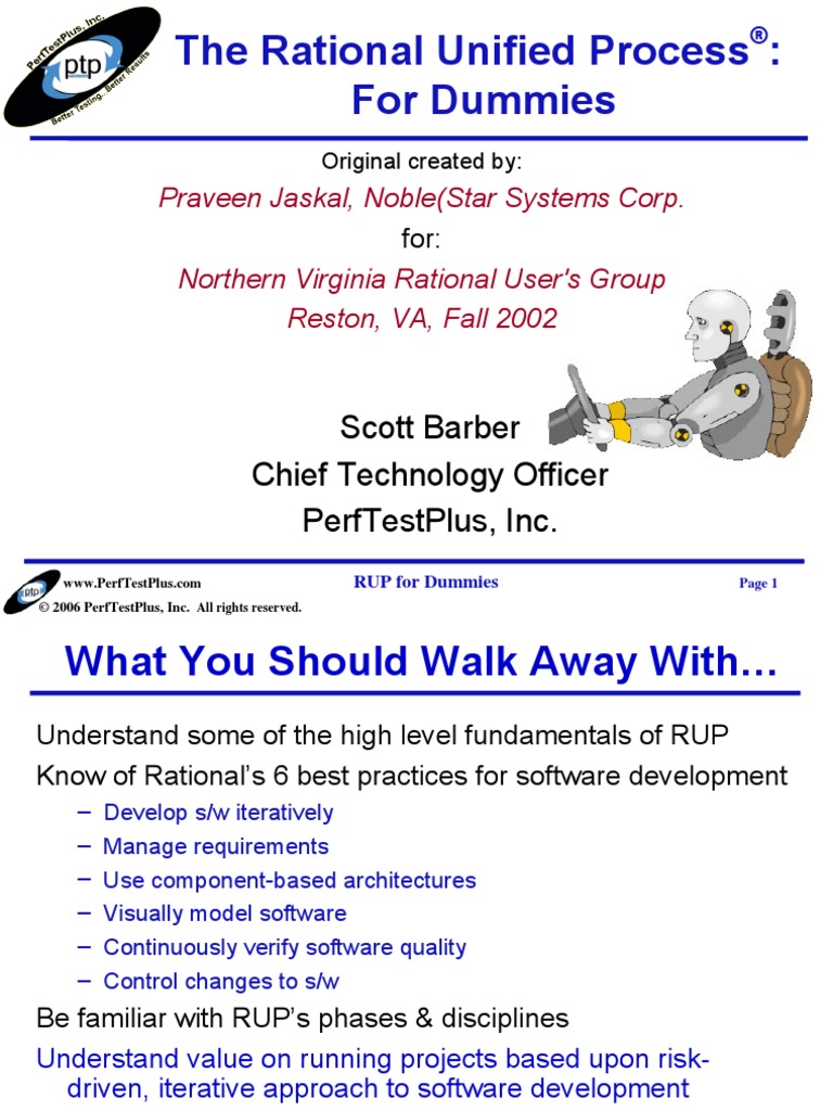 RUP Fundamentals for Software Development | PDF | Business | Technology ...