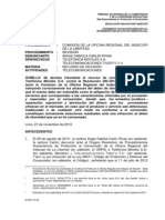 Resolución 3294-2013spc-Indecopi - Obligación de Brindar Productos o Servicios