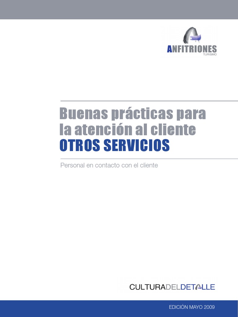 Buenas Prácticas en Atención al Cliente | PDF | Servicio al Cliente ...