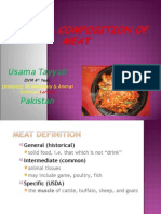 Chemical Composition of Meat