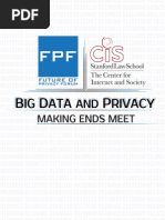 Big Data and Privacy Paper Collection