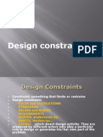 Design Constraints